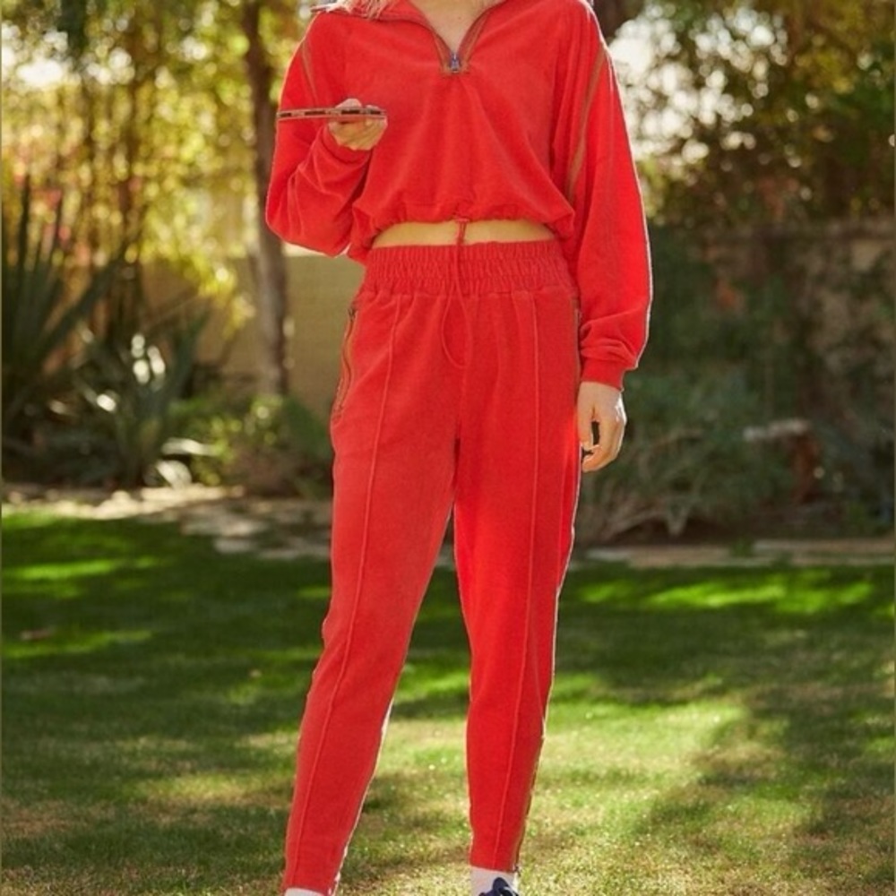 $180 FP Red Tracksuit - Picture 2 of 4